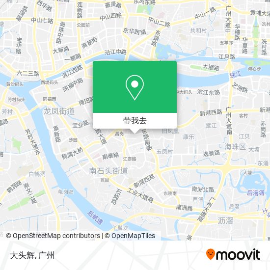 大头辉地图