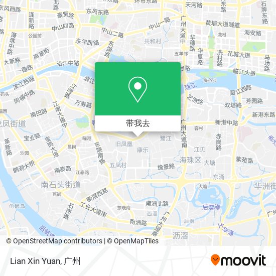 Lian Xin Yuan地图