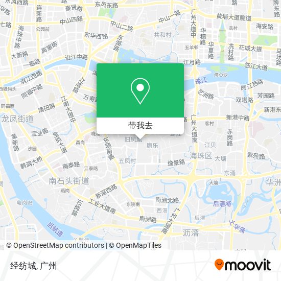 经纺城地图