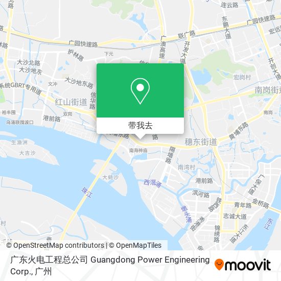 广东火电工程总公司 Guangdong Power Engineering Corp.地图