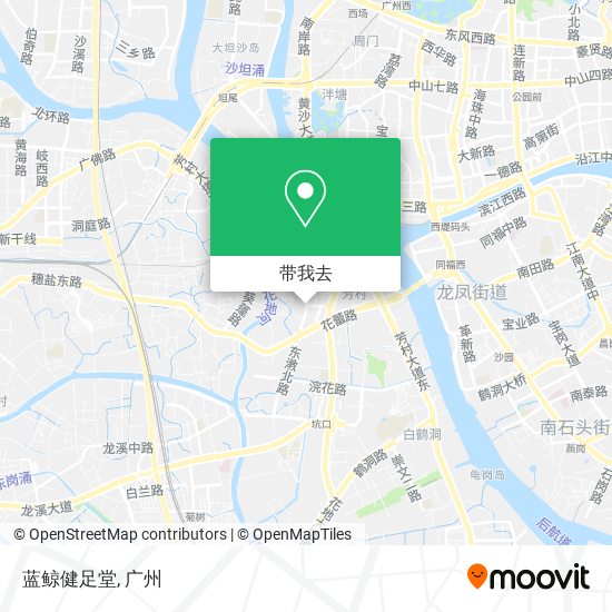 蓝鲸健足堂地图