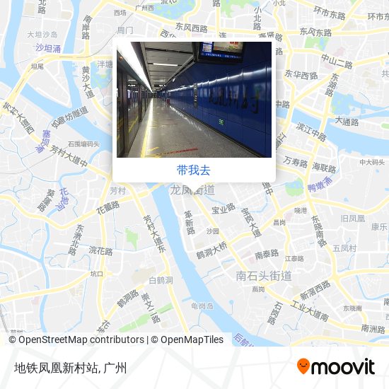 地铁凤凰新村站地图