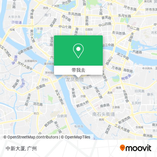 中新大厦地图