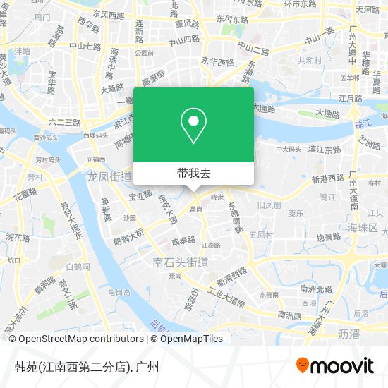 韩苑(江南西第二分店)地图