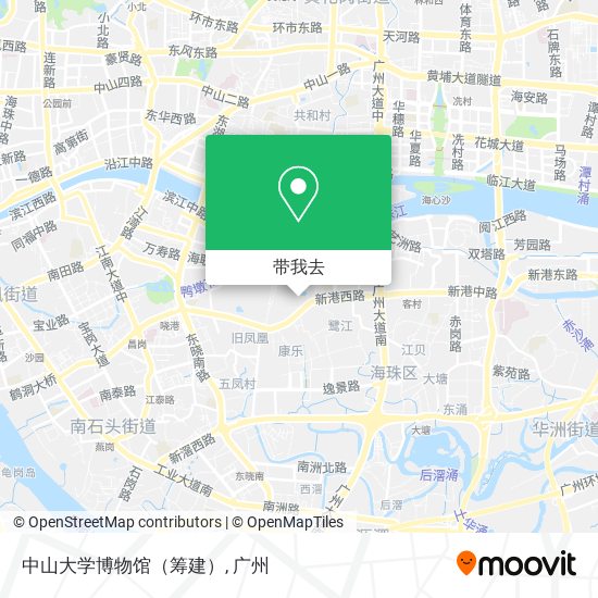 中山大学博物馆（筹建）地图