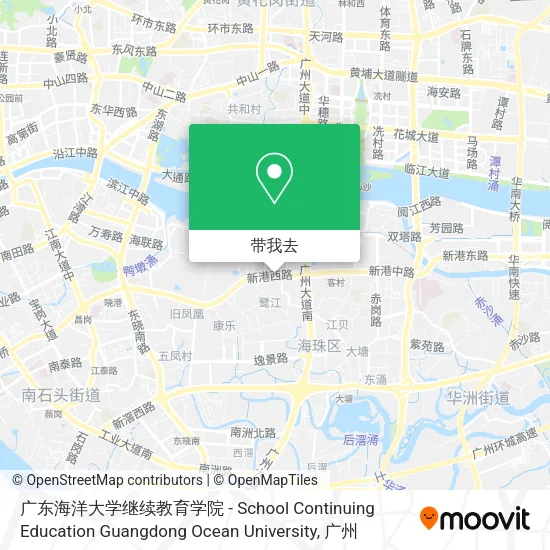广东海洋大学继续教育学院 - School Continuing Education Guangdong Ocean University地图