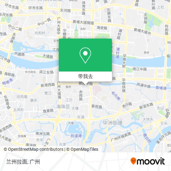 兰州拉面地图