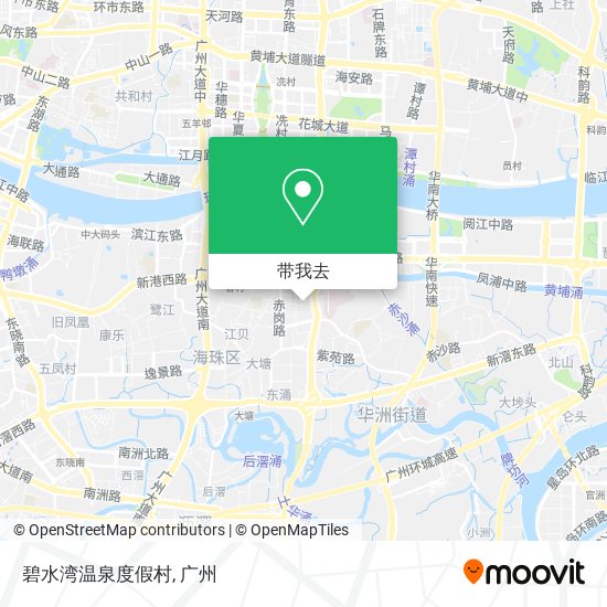 碧水湾温泉度假村地图