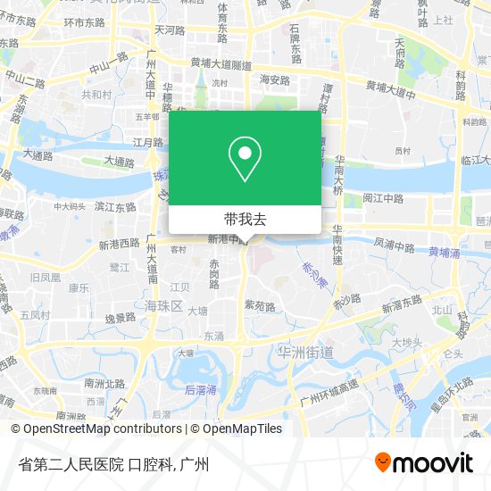 省第二人民医院 口腔科地图