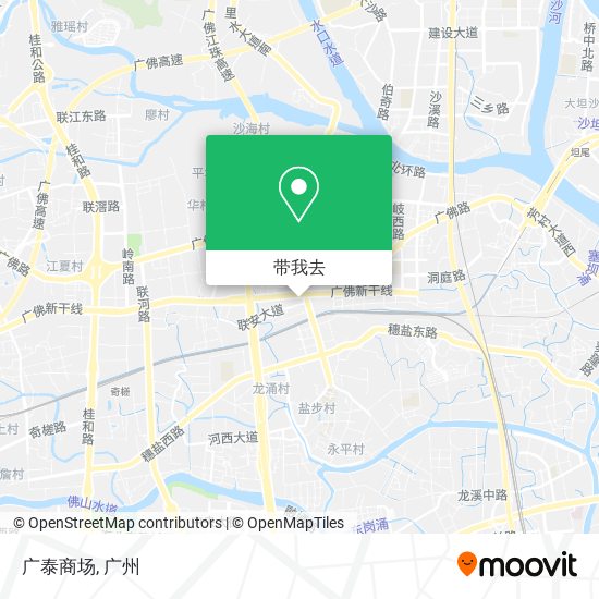 广泰商场地图