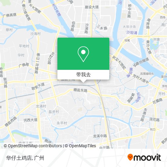 华仔土鸡店地图