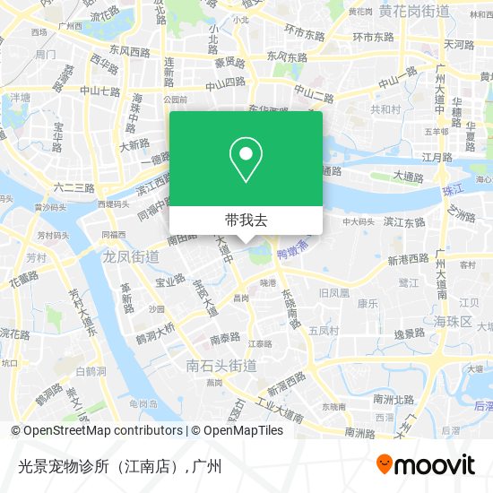 光景宠物诊所（江南店）地图