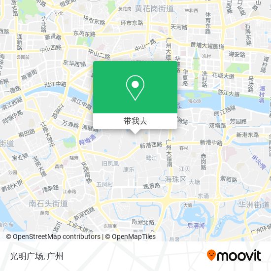 光明广场地图