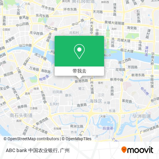 ABC bank 中国农业银行地图