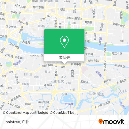 innisfree地图