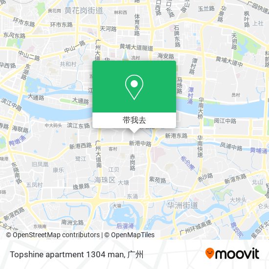 Topshine apartment 1304 man地图