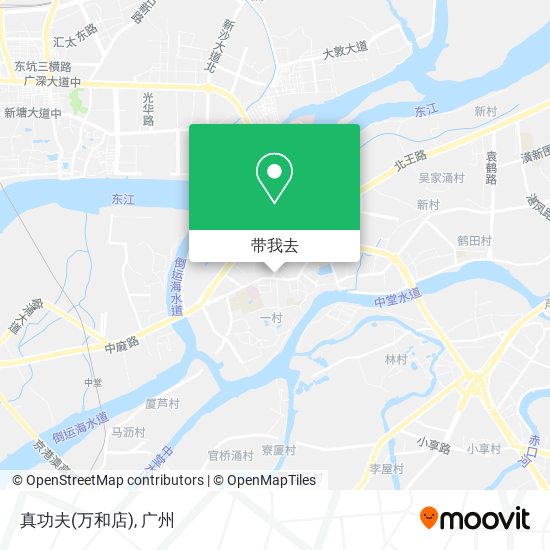 真功夫(万和店)地图