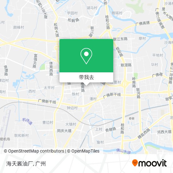 海天酱油厂地图