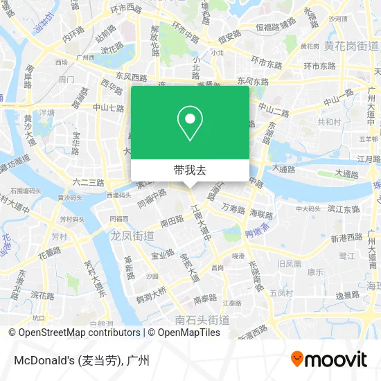 McDonald's (麦当劳)地图