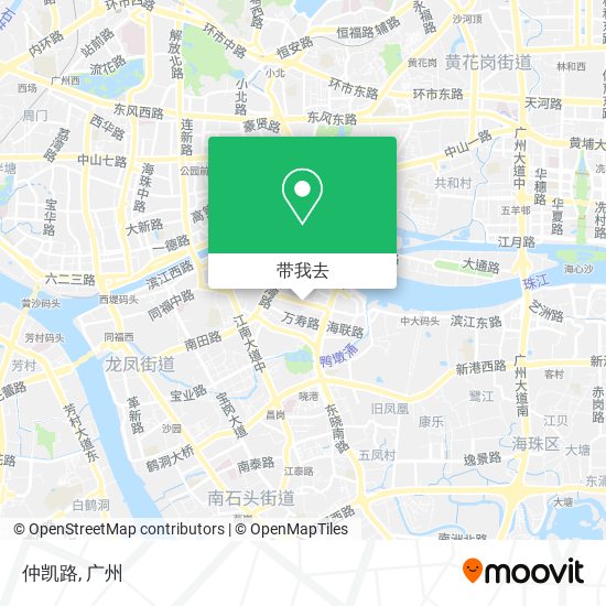 仲凯路地图