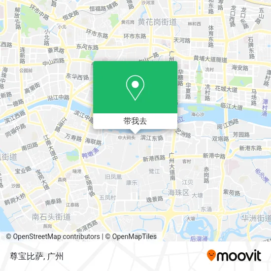 尊宝比萨地图