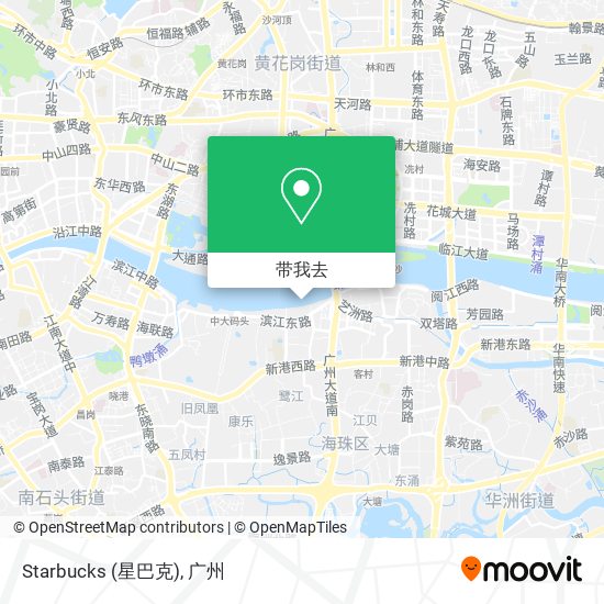 Starbucks (星巴克)地图