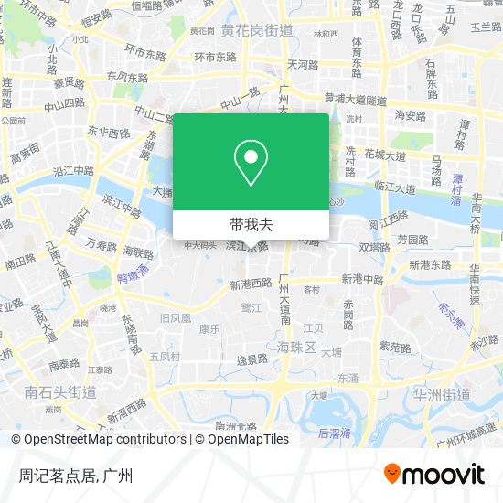 周记茗点居地图