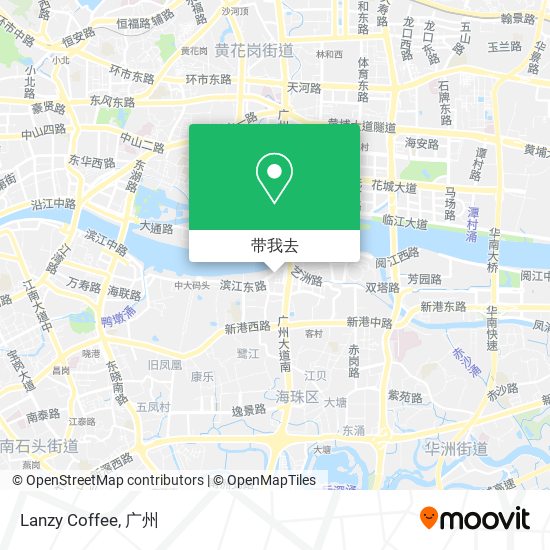 Lanzy Coffee地图