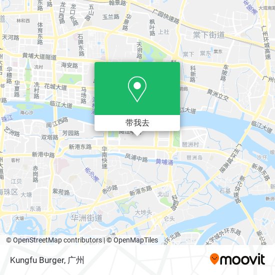 Kungfu Burger地图