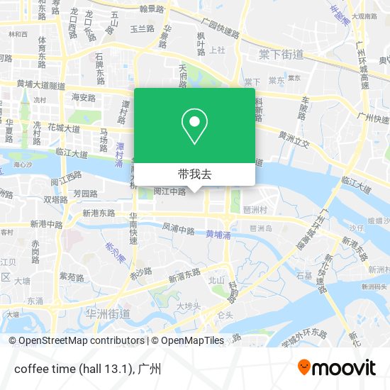 coffee time (hall 13.1)地图
