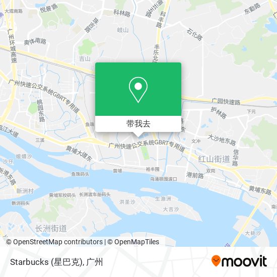 Starbucks (星巴克)地图