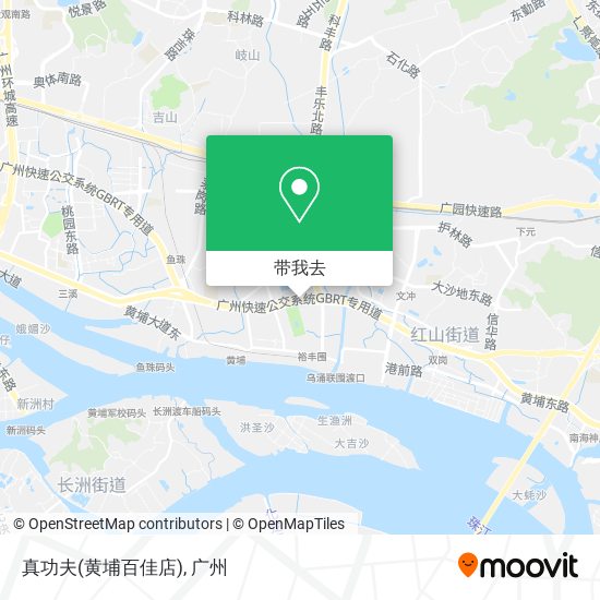 真功夫(黄埔百佳店)地图