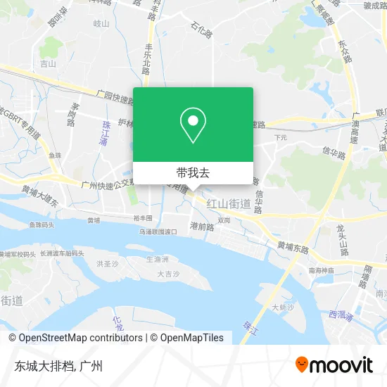 东城大排档地图