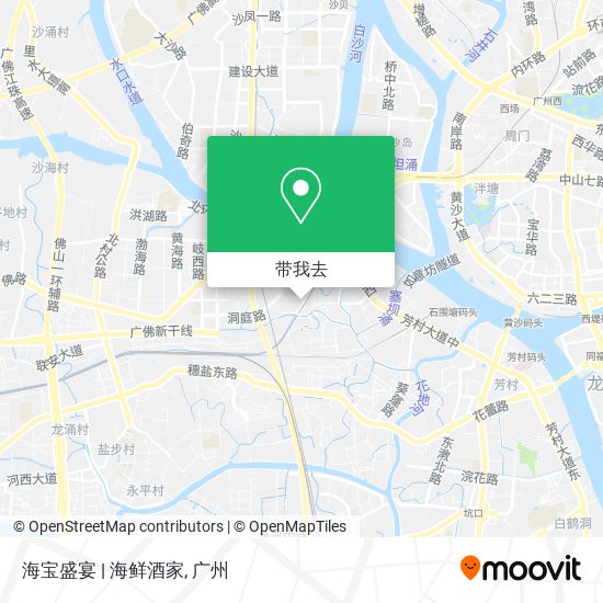 海宝盛宴 | 海鲜酒家地图