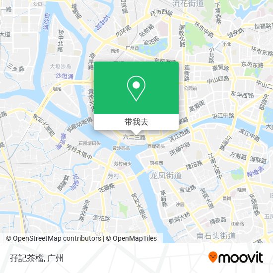 孖記茶檔地图
