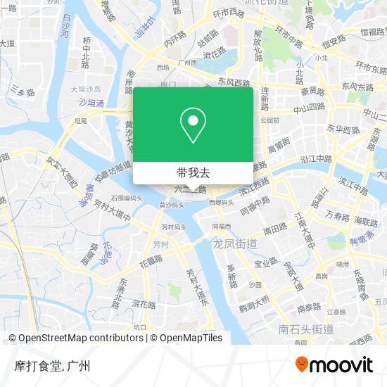摩打食堂地图