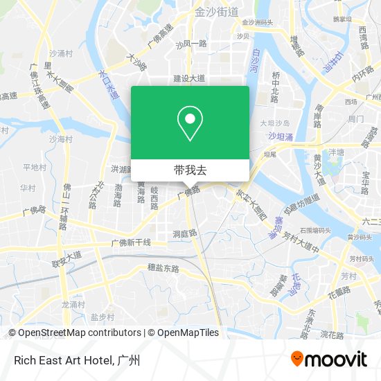 Rich East Art Hotel地图