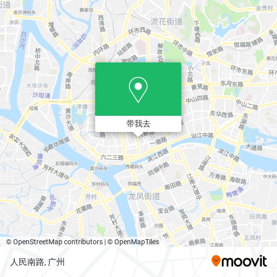 人民南路地图