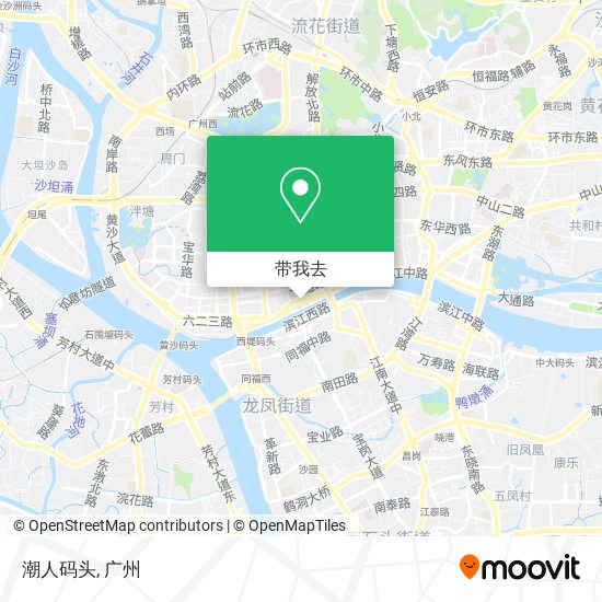 潮人码头地图