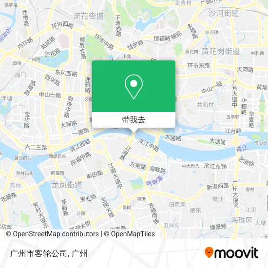 广州市客轮公司地图