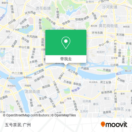 五号茶居地图