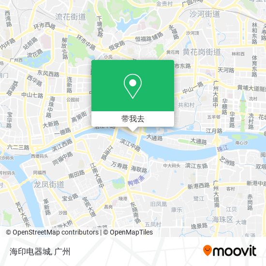 海印电器城地图