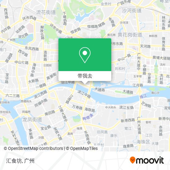 汇食坊地图