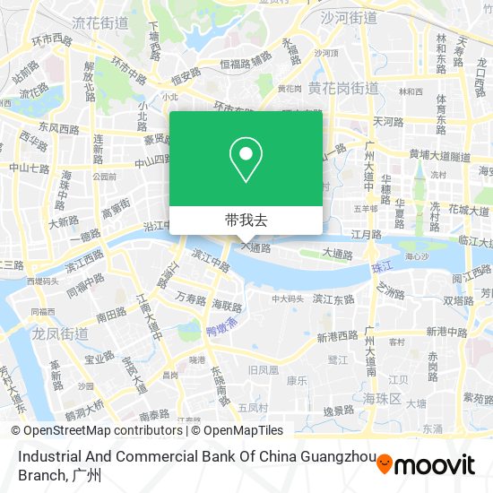 Industrial And Commercial Bank Of China Guangzhou Branch地图