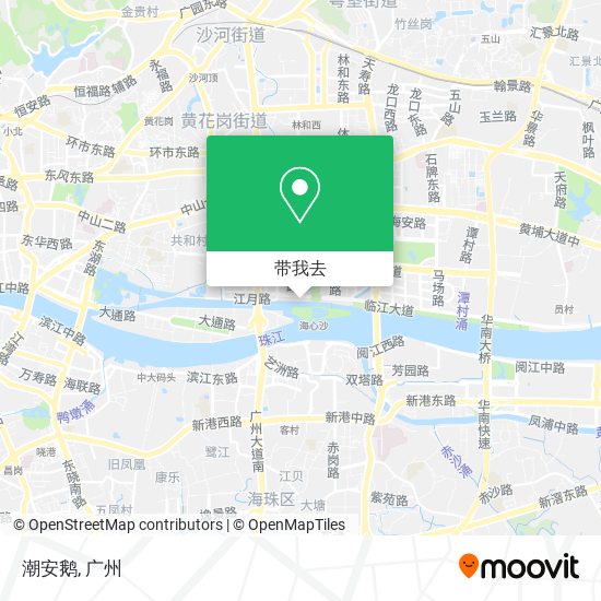 潮安鹅地图