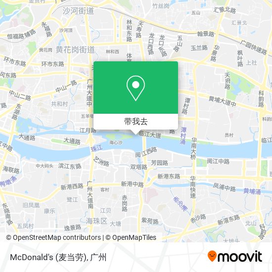 McDonald's (麦当劳)地图