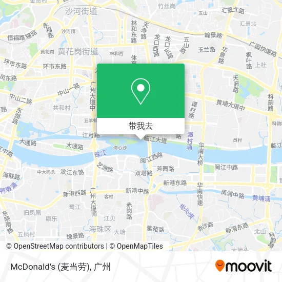 McDonald's (麦当劳)地图