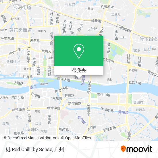樾 Red Chilli by Sense地图