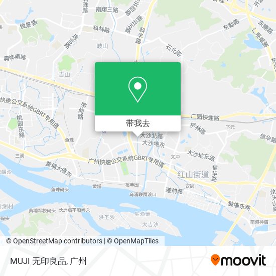 MUJI 无印良品地图
