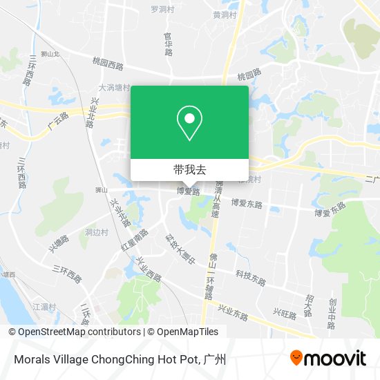 Morals Village ChongChing Hot Pot地图